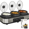 Silver/Black - Triple 1.5QT